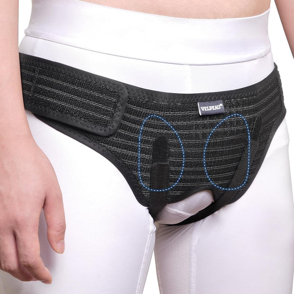 Inguinal Hernia Belt - Double Pads - VELPEAU